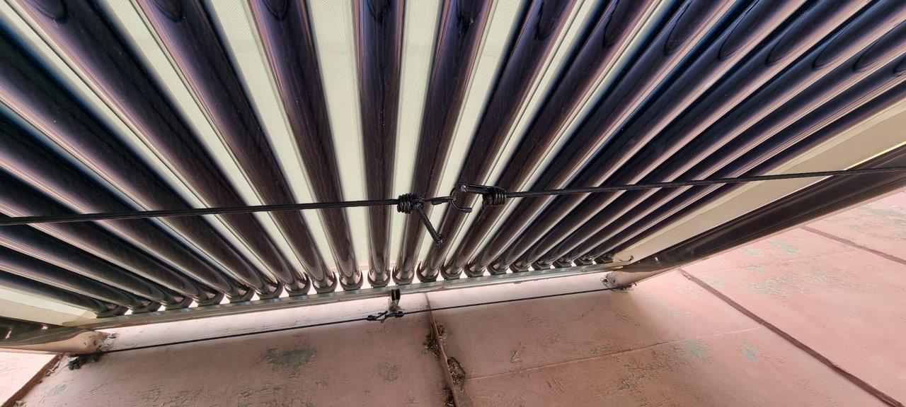 Prelata pentru acoperire panou solar apa calda cu 30 tuburi