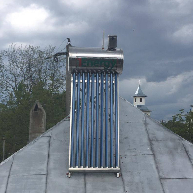 Panou Solar Nepresurizat 1Energy, 100 litri - cu vas flotor