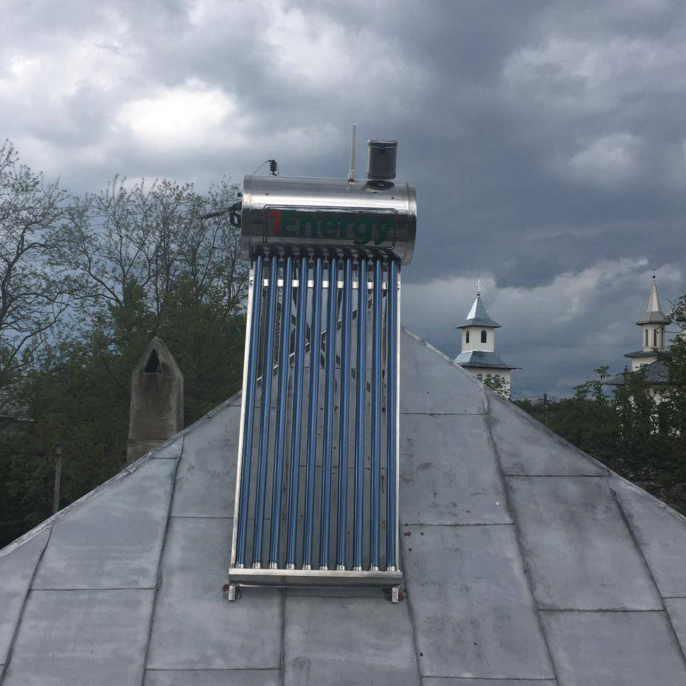 Panou Solar Nepresurizat 1Energy, 100 litri - cu vas flotor