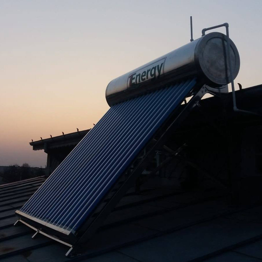 Panou Solar Nepresurizat 1Energy, 200 litri - cu vas flotor
