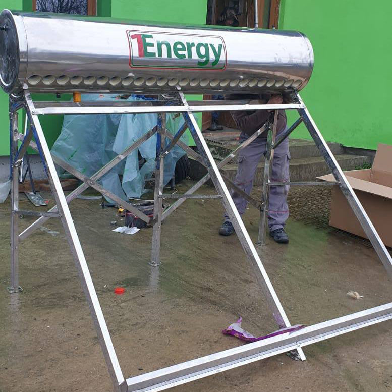 Panou Solar Nepresurizat 1Energy, 250 litri - cu vas flotor