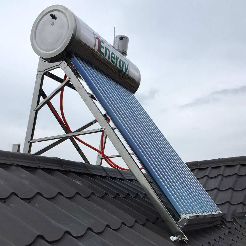 Panou Solar Nepresurizat 1Energy, 150 litri - cu vas flotor