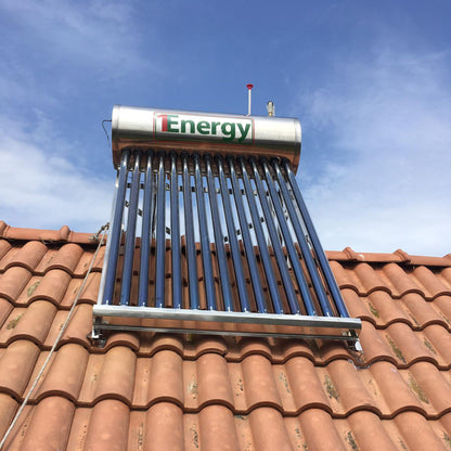 Panou Solar Nepresurizat 1Energy, 150 litri - cu vas flotor