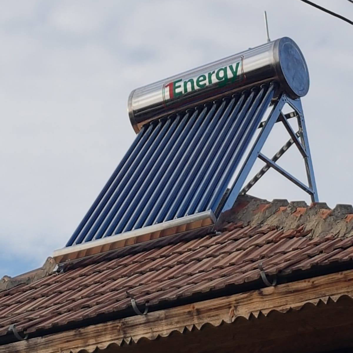 Panou Solar Nepresurizat 1Energy, 150 litri - cu vas flotor