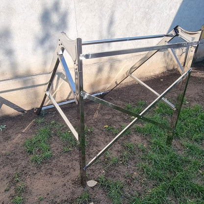 Cadru inox panou solar presurizat 150 litri