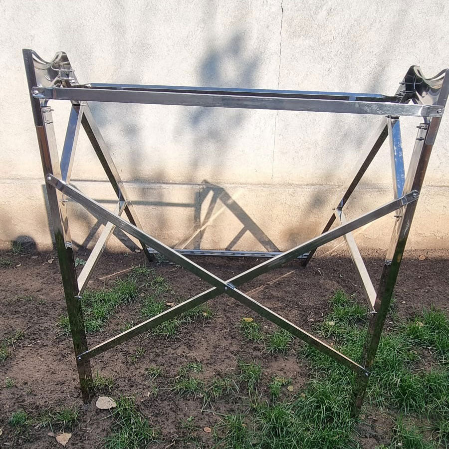 Cadru inox panou solar presurizat 150 litri