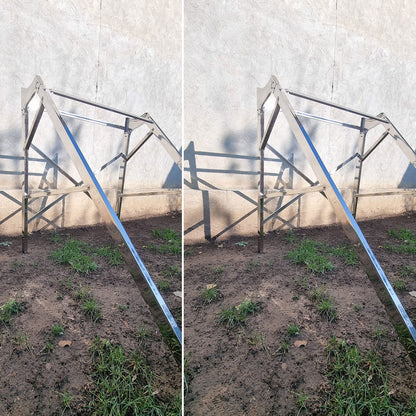 Cadru inox panou solar presurizat 150 litri
