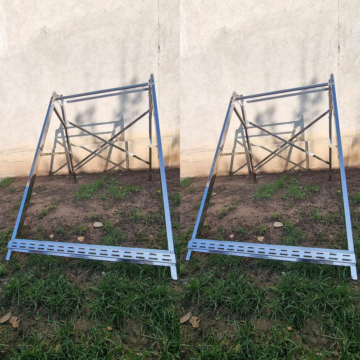 Cadru inox panou solar presurizat 150 litri