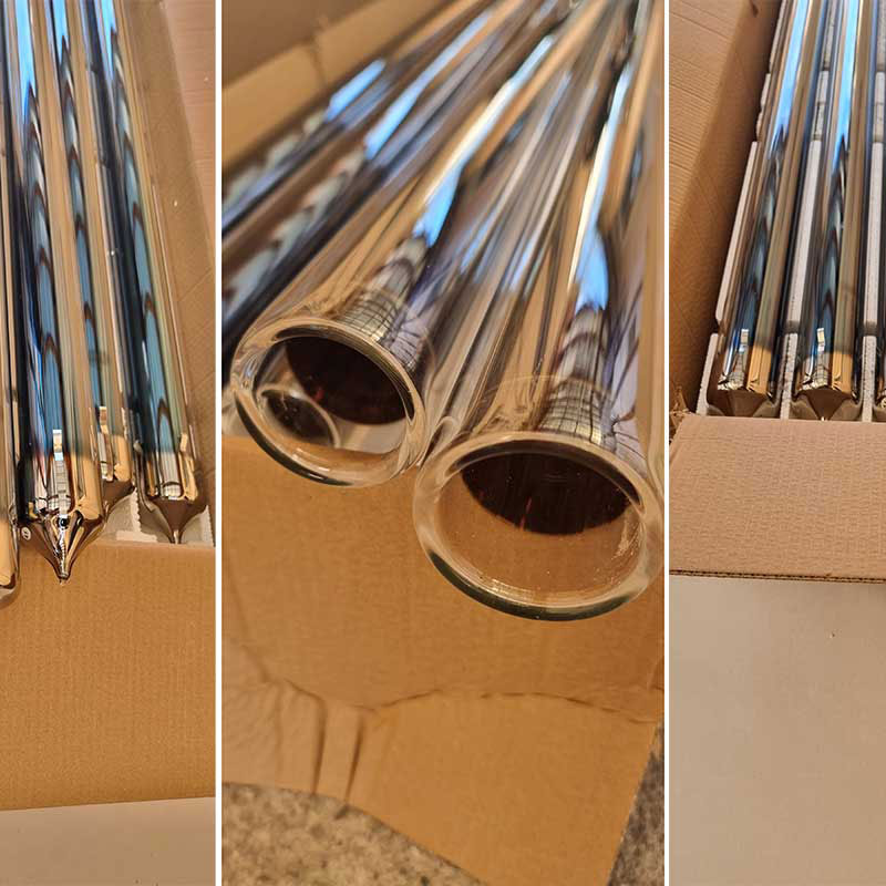 Tuburi vidate de 58/1800 mm, panouri solare nepresurizate, pachet de 5 bucati