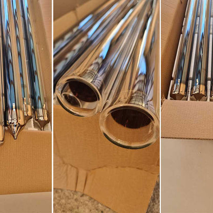 Tuburi vidate de 58/1800 mm, panouri solare nepresurizate, pachet de 5 bucati