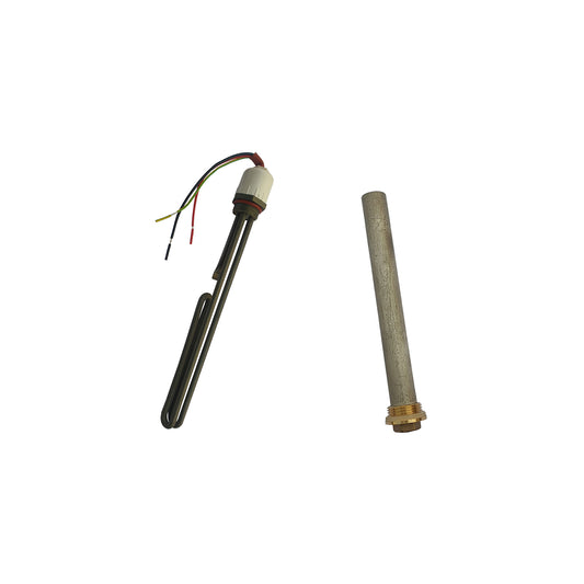 Pachet rezistenta electrica 1 tol si 1500w + Anod magneziu 3/4 pentru panou solar presurizat