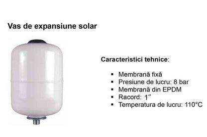 Panou Solar 4 Anotimpuri 15 Tuburi Vidate, 1Energy, fara boiler